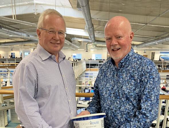 Michael Shaw, Managing Director at RPS and Paul Finnegan, Executive Director at Lighthouse